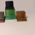 Móc khóa hình máy tính cổ điển 3D độc đáo cho tín đồ công nghệ - Thumbnail 4