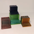 Móc khóa hình máy tính cổ điển 3D độc đáo cho tín đồ công nghệ - Thumbnail 6