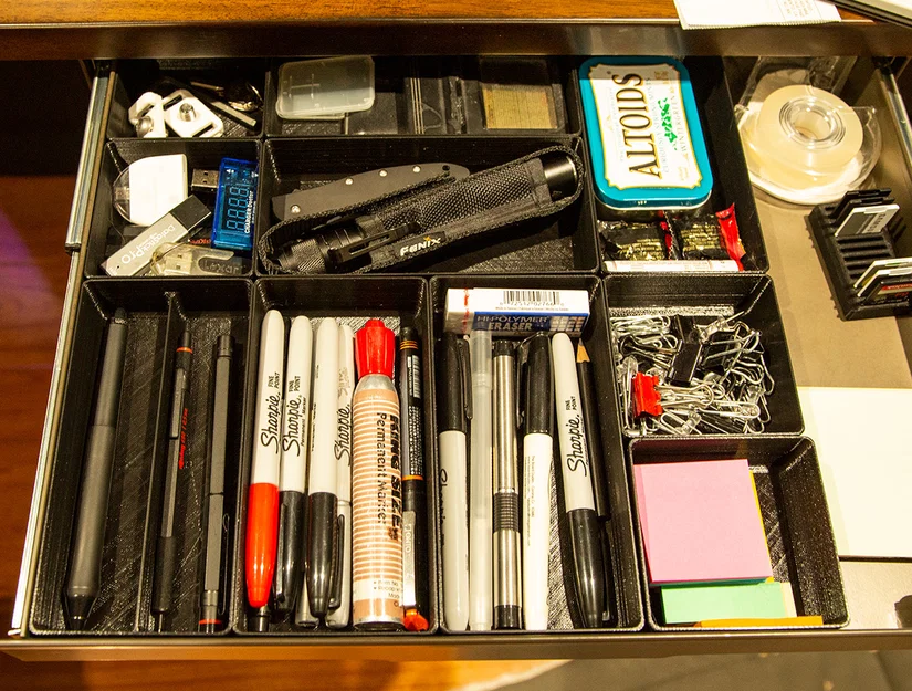 Khay Sắp Xếp Ngăn Kéo Nông (Shallow Drawer Organizer Trays) - Image 1