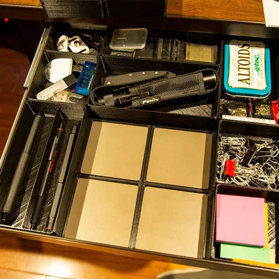 Khay Sắp Xếp Ngăn Kéo Nông (Shallow Drawer Organizer Trays)