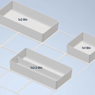 Khay Sắp Xếp Ngăn Kéo Nông (Shallow Drawer Organizer Trays)