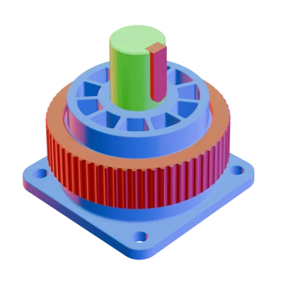 Mô hình hộp số Cycloidal Mini tỉ lệ 10:1 - Dự án in 3D giáo dục