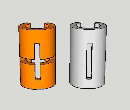 Kẹp đánh dấu phân cực cho cáp điện mặt trời MC4 - Image 2