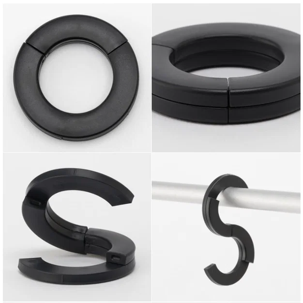 Móc treo chữ S gấp gọn thông minh (Travel S Hook) phong cách Muji - Image 1