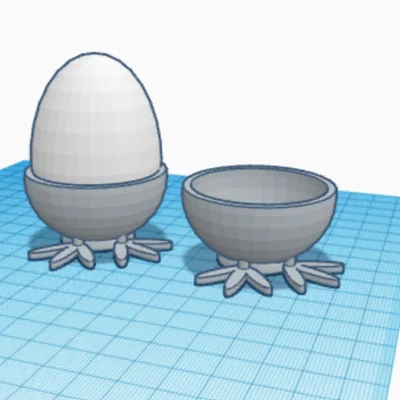 Khay đựng trứng để bàn thiết kế thông minh (Egg cup)