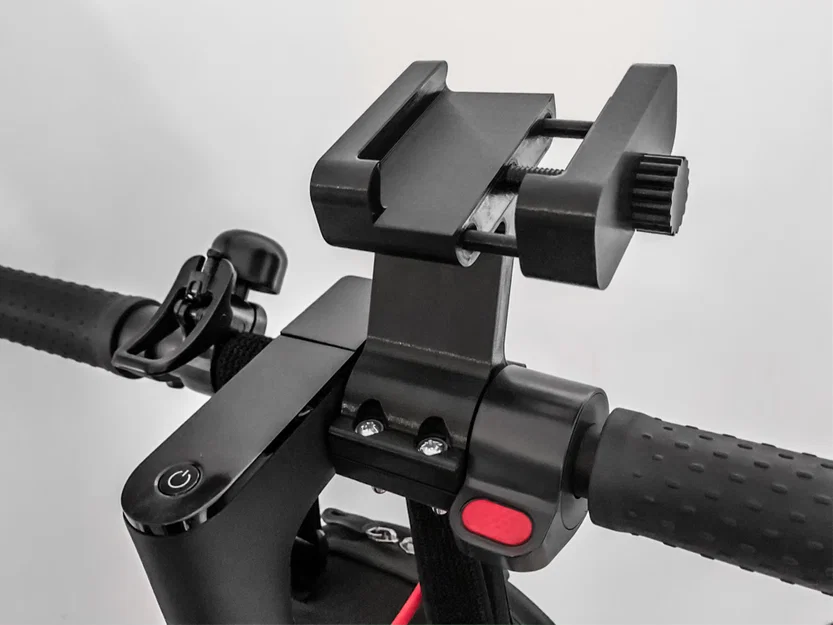 Giá đỡ điện thoại cho scooter/xe đạp – gắn ghi-đông thẳng (Xiaomi M365) - Image 1