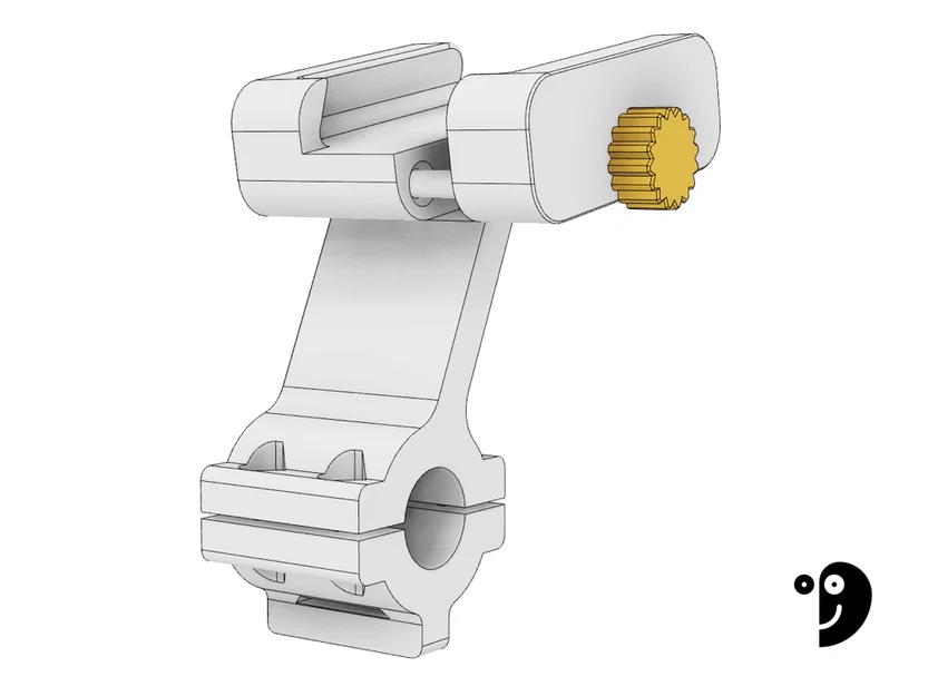Giá đỡ điện thoại cho scooter/xe đạp – gắn ghi-đông thẳng (Xiaomi M365) - Image 2
