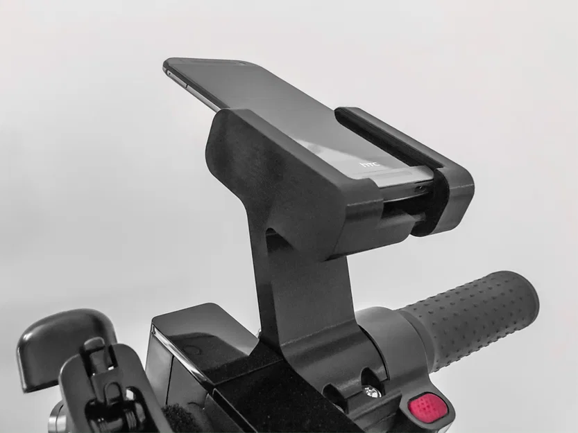 Giá đỡ điện thoại cho scooter/xe đạp – gắn ghi-đông thẳng (Xiaomi M365) - Image 4