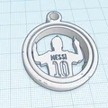 Mặt dây chuyền xoay 3D Lionel Messi - Món quà độc đáo cho fan bóng đá - Thumbnail 7
