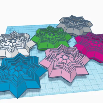 Star Fidget - Mô hình ngôi sao giải trí xinh xắn cho mọi không gian