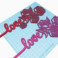 Valentine Rose of Love: Mẫu trang trí tình yêu in 3D đẹp mắt - Thumbnail 3