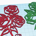 Valentine Rose of Love: Mẫu trang trí tình yêu in 3D đẹp mắt - Thumbnail 5
