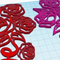 Valentine Rose of Love: Mẫu trang trí tình yêu in 3D đẹp mắt - Thumbnail 6