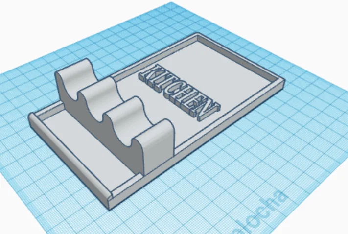 Khay Đựng Dụng Cụ Nhà Bếp Tiện Lợi - Thiết Kế In 3D Thông Minh - Image 1