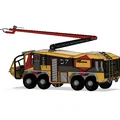 Xe cứu hỏa sân bay màu vàng 8x8 (Engine) có chuyển động - Thumbnail 8