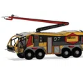 Xe cứu hỏa sân bay màu vàng 8x8 (Engine) có chuyển động - Thumbnail 11