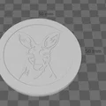 Animal Head Coasters – Bộ lót ly hình đầu thú - Thumbnail 7