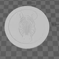 Animal Head Coasters – Bộ lót ly hình đầu thú - Thumbnail 10