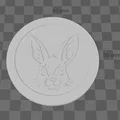 Animal Head Coasters – Bộ lót ly hình đầu thú - Thumbnail 12