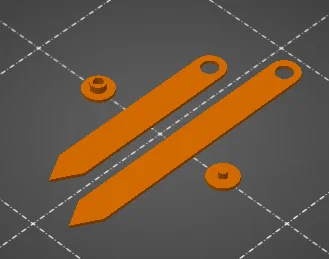 Kim đồng hồ (Clock hands) / Ručičky hodin - Image 1