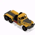Xe tải chở SAM ZIL màu vàng (Yellow ZIL SAM Transport Truck) - Thumbnail 7