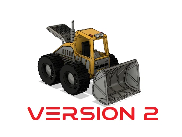 Xe ủi vàng có chuyển động (Version 2) - Image 1