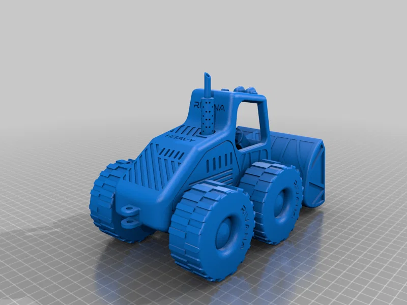 Xe ủi vàng có chuyển động (Version 2) - Image 9