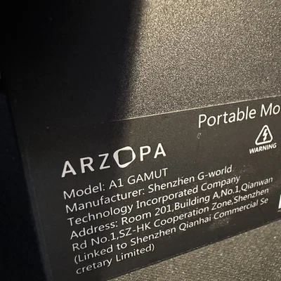 Ngàm VESA cho màn hình di động Arzopa A1 GAMUT (In 3D)