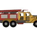 Xe cứu hỏa Yellow Zil màu vàng có chuyển động - Thumbnail 9