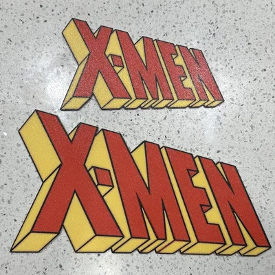 Mô hình 3D Logo X-Men - Vật phẩm trang trí cực chất cho fan Marvel