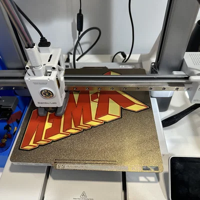 Mô hình 3D Logo X-Men - Vật phẩm trang trí cực chất cho fan Marvel