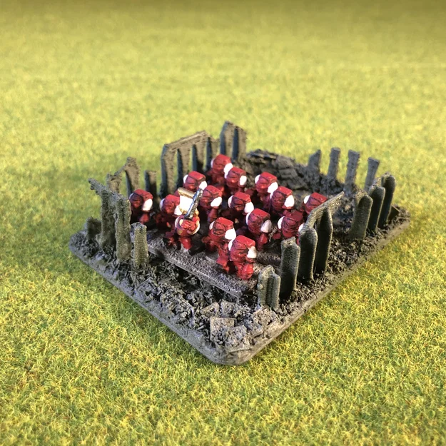 Mô hình tàn tích công trình Imperial quy mô 6mm cho Wargaming - Image 2