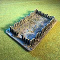 Mô hình tàn tích công trình Imperial cho sa bàn wargaming 6mm - Thumbnail 1