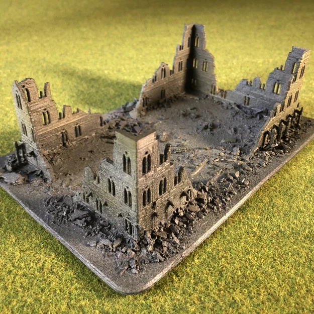 Mô hình tàn tích thánh đường cổ - Epic Scale Terrain 6mm - Image 1