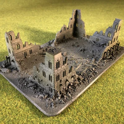 Mô hình tàn tích thánh đường cổ - Epic Scale Terrain 6mm