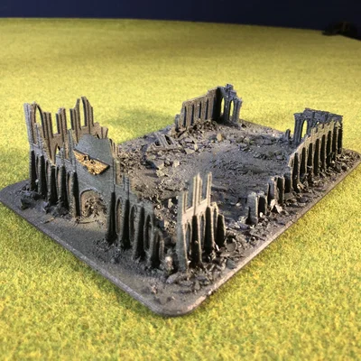 Mô hình tàn tích Imperial Ruins #2 cho game chiến thuật Epic Scale