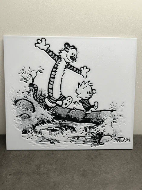 Hueforge - Calvin and Hobbes - Image 1