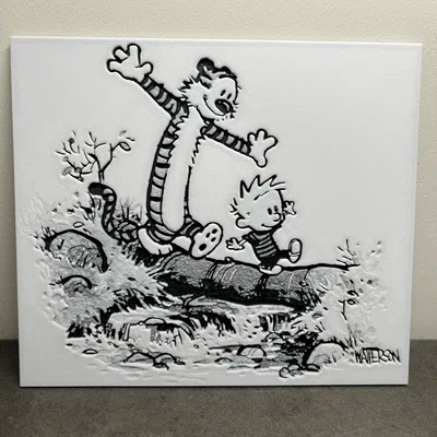 Hueforge - Calvin and Hobbes