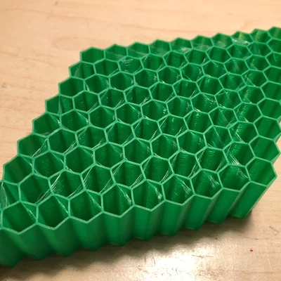 Mô hình cấu trúc tổ ong Honey Comb 3D thiết kế độc đáo