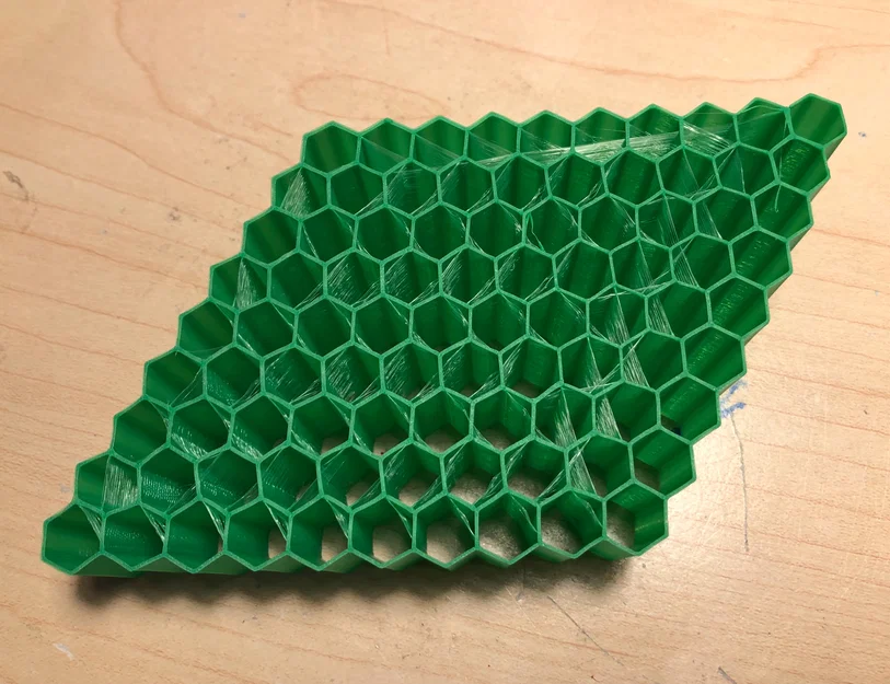 Mô hình cấu trúc tổ ong Honey Comb 3D thiết kế độc đáo - Image 2