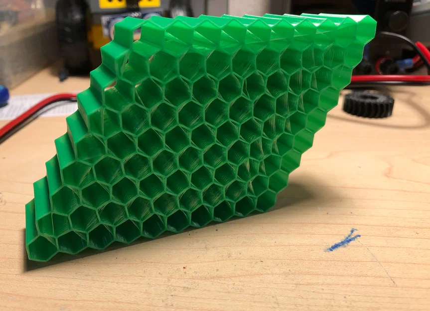 Mô hình cấu trúc tổ ong Honey Comb 3D thiết kế độc đáo - Image 3