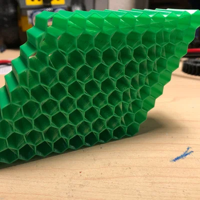 Mô hình cấu trúc tổ ong Honey Comb 3D thiết kế độc đáo