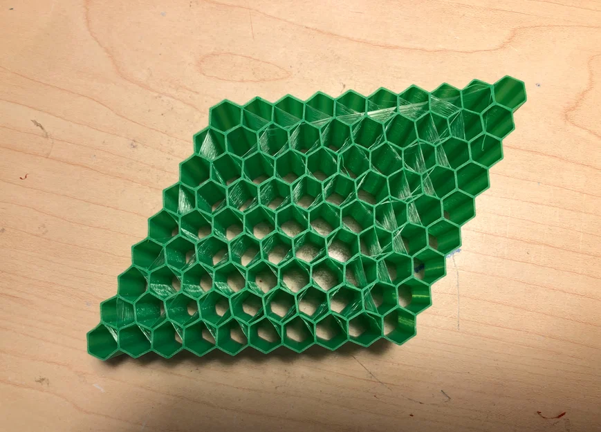 Mô hình cấu trúc tổ ong Honey Comb 3D thiết kế độc đáo - Image 4