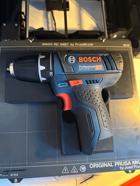 Module Gridfinity cho Bosch GSR 12V-15 - Image 2