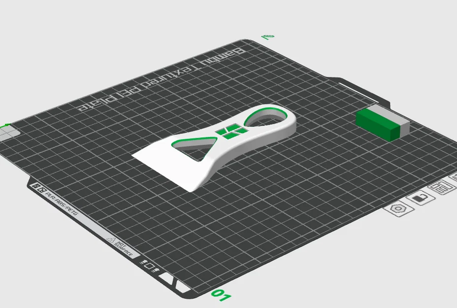 Cây cạo bed (Bed scraper) - Image 1