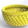 Chiếc bát trang trí đan lưới (Miska) - Mô hình 3D tinh tế - Thumbnail 1