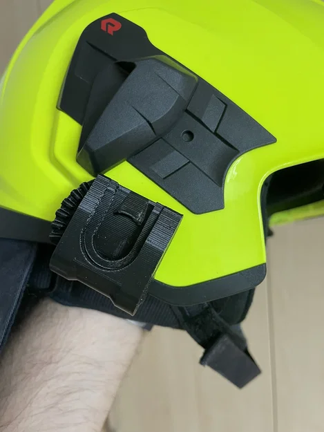 708 držák (holder) – Holder đèn pin cho mũ HEROS Titan - Image 2