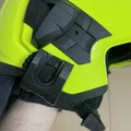 708 držák (holder) – Holder đèn pin cho mũ HEROS Titan - Thumbnail 2