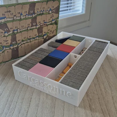 Carcassonne - Better Big Box + More! (Hộp gọn chứa Big Box và hơn nữa)