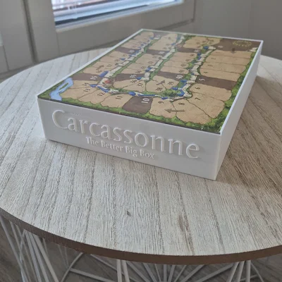 Carcassonne - Better Big Box + More! (Hộp gọn chứa Big Box và hơn nữa)